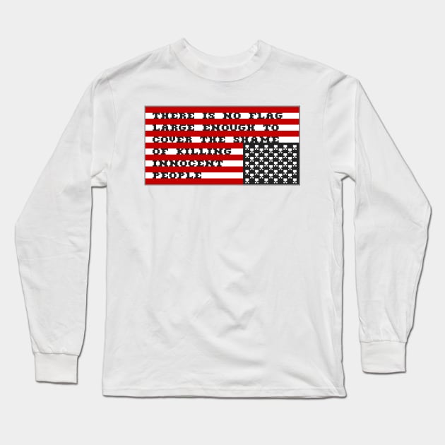 Patriotism (TM) Long Sleeve T-Shirt by WallHaxx